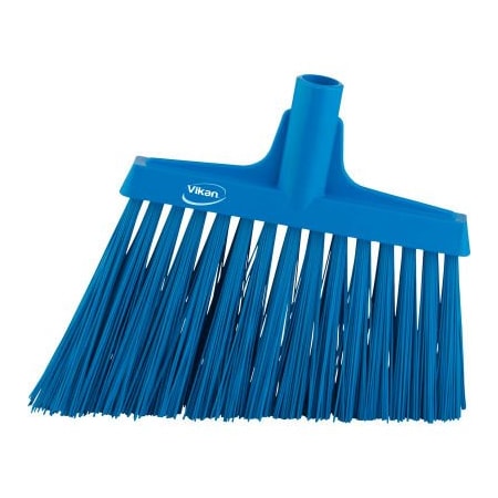 Remco Vikan 12in Angle Broom- Extra Stiff, Blue 29143